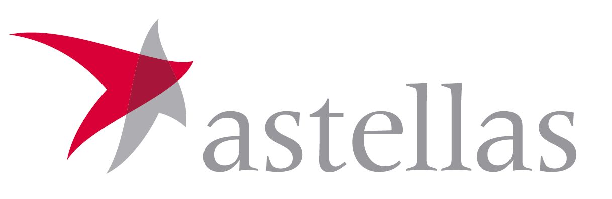 Astellas, logo, partner serwisu