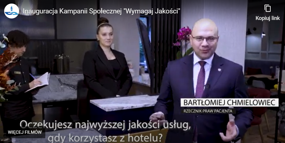 „Wymagaj jakości” w ochronie zdrowia